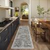 imageMachine Washable Kitchen Runner Rugs 2x6 Hallway Runner Rug Non Slip Low Pile Stain Resistant Soft Carpet Runners for Hallways Indoor Entryway Kitchen Laundry Room Beside FarmhouseGrey