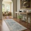 imageMachine Washable Kitchen Runner Rugs 2x6 Hallway Runner Rug Non Slip Low Pile Stain Resistant Soft Carpet Runners for Hallways Indoor Entryway Kitchen Laundry Room Beside FarmhouseLight Blue