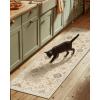 imageMachine Washable Throw Rugs for Entryway Door Mat Indoor Entrance 4x6 Rug Small Area Rug Non Slip Low Pile Soft Kitchen Rugs for Front Door Indoor Entrance Entry Kids RoomBeige and Cream