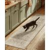 imageMachine Washable Throw Rugs for Entryway Door Mat Indoor Entrance 4x6 Rug Small Area Rug Non Slip Low Pile Soft Kitchen Rugs for Front Door Indoor Entrance Entry Kids RoomBrown and Grey