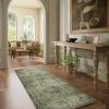 imageMachine Washable Throw Rugs for Entryway Door Mat Indoor Entrance 4x6 Rug Small Area Rug Non Slip Low Pile Soft Kitchen Rugs for Front Door Indoor Entrance Entry Kids RoomBlack and Green