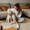 image:image2x3 Washable Small Rug for Entryway Door Mat Indoor Entrance Stain Resistant Non Slip Rubber Backed Low Pile Soft Throw Area Rugs for Bedroom Kitchen Front Door Indoor Entrance Foyer EntryEdge Floral Cream Brown