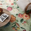 image:image2x3 Washable Small Rug for Entryway Door Mat Indoor Entrance Stain Resistant Non Slip Rubber Backed Low Pile Soft Throw Area Rugs for Bedroom Kitchen Front Door Indoor Entrance Foyer EntryGreen Floral