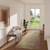 image:image2x3 Washable Small Rug for Entryway Door Mat Indoor Entrance Stain Resistant Non Slip Rubber Backed Low Pile Soft Throw Area Rugs for Bedroom Kitchen Front Door Indoor Entrance Foyer EntryBrown and Beige