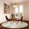 image:image2x3 Washable Small Rug for Entryway Door Mat Indoor Entrance Stain Resistant Non Slip Rubber Backed Low Pile Soft Throw Area Rugs for Bedroom Kitchen Front Door Indoor Entrance Foyer EntryBeige White and Black