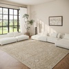 image:image2x3 Washable Small Rug for Entryway Door Mat Indoor Entrance Stain Resistant Non Slip Rubber Backed Low Pile Soft Throw Area Rugs for Bedroom Kitchen Front Door Indoor Entrance Foyer EntryBrown and Beige