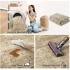 image:image2x3 Washable Small Rug for Entryway Door Mat Indoor Entrance Stain Resistant Non Slip Rubber Backed Low Pile Soft Throw Area Rugs for Bedroom Kitchen Front Door Indoor Entrance Foyer EntryBrown and Beige