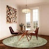 image:image2x3 Washable Small Rug for Entryway Door Mat Indoor Entrance Stain Resistant Non Slip Rubber Backed Low Pile Soft Throw Area Rugs for Bedroom Kitchen Front Door Indoor Entrance Foyer EntryGreen