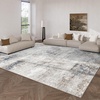image:image2x3 Washable Small Rug for Entryway Door Mat Indoor Entrance Stain Resistant Non Slip Rubber Backed Low Pile Soft Throw Area Rugs for Bedroom Kitchen Front Door Indoor Entrance Foyer EntryPurple and Cream