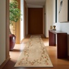 image:image2x3 Washable Small Rug for Entryway Door Mat Indoor Entrance Stain Resistant Non Slip Rubber Backed Low Pile Soft Throw Area Rugs for Bedroom Kitchen Front Door Indoor Entrance Foyer EntryEdge Floral Brown