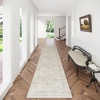 image:image2x3 Washable Small Rug for Entryway Door Mat Indoor Entrance Stain Resistant Non Slip Rubber Backed Low Pile Soft Throw Area Rugs for Bedroom Kitchen Front Door Indoor Entrance Foyer EntryBeige White and Black