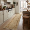 image:image2x3 Washable Small Rug for Entryway Door Mat Indoor Entrance Stain Resistant Non Slip Rubber Backed Low Pile Soft Throw Area Rugs for Bedroom Kitchen Front Door Indoor Entrance Foyer EntryEdge Floral Brown