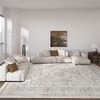 image:image2x3 Washable Small Rug for Entryway Door Mat Indoor Entrance Stain Resistant Non Slip Rubber Backed Low Pile Soft Throw Area Rugs for Bedroom Kitchen Front Door Indoor Entrance Foyer EntryBeige White and Black