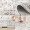 image:image2x3 Washable Small Rug for Entryway Door Mat Indoor Entrance Stain Resistant Non Slip Rubber Backed Low Pile Soft Throw Area Rugs for Bedroom Kitchen Front Door Indoor Entrance Foyer EntryBeige White and Black