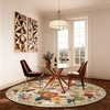 image:image2x3 Washable Small Rug for Entryway Door Mat Indoor Entrance Stain Resistant Non Slip Rubber Backed Low Pile Soft Throw Area Rugs for Bedroom Kitchen Front Door Indoor Entrance Foyer EntryBeige Floral
