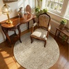 image:image2x3 Washable Small Rug for Entryway Door Mat Indoor Entrance Stain Resistant Non Slip Rubber Backed Low Pile Soft Throw Area Rugs for Bedroom Kitchen Front Door Indoor Entrance Foyer EntryBrown and Beige