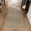 image:image2x3 Washable Small Rug for Entryway Door Mat Indoor Entrance Stain Resistant Non Slip Rubber Backed Low Pile Soft Throw Area Rugs for Bedroom Kitchen Front Door Indoor Entrance Foyer EntryBrown and Beige