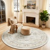 image:image2x3 Washable Small Rug for Entryway Door Mat Indoor Entrance Stain Resistant Non Slip Rubber Backed Low Pile Soft Throw Area Rugs for Bedroom Kitchen Front Door Indoor Entrance Foyer EntryBeige White and Black