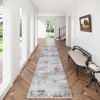 image:image2x3 Washable Small Rug for Entryway Door Mat Indoor Entrance Stain Resistant Non Slip Rubber Backed Low Pile Soft Throw Area Rugs for Bedroom Kitchen Front Door Indoor Entrance Foyer EntryPurple and Cream