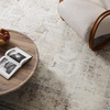 image:image2x3 Washable Small Rug for Entryway Door Mat Indoor Entrance Stain Resistant Non Slip Rubber Backed Low Pile Soft Throw Area Rugs for Bedroom Kitchen Front Door Indoor Entrance Foyer EntryBeige White and Black