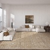 image:image2x3 Washable Small Rug for Entryway Door Mat Indoor Entrance Stain Resistant Non Slip Rubber Backed Low Pile Soft Throw Area Rugs for Bedroom Kitchen Front Door Indoor Entrance Foyer EntryBrown and Beige
