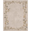 image:image2x3 Washable Small Rug for Entryway Door Mat Indoor Entrance Stain Resistant Non Slip Rubber Backed Low Pile Soft Throw Area Rugs for Bedroom Kitchen Front Door Indoor Entrance Foyer EntryEdge Floral Beige White