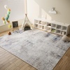 image:image2x3 Washable Small Rug for Entryway Door Mat Indoor Entrance Stain Resistant Non Slip Rubber Backed Low Pile Soft Throw Area Rugs for Bedroom Kitchen Front Door Indoor Entrance Foyer EntryPurple and Cream