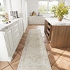 image:image2x3 Washable Small Rug for Entryway Door Mat Indoor Entrance Stain Resistant Non Slip Rubber Backed Low Pile Soft Throw Area Rugs for Bedroom Kitchen Front Door Indoor Entrance Foyer EntryBeige White and Black