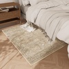 image:image2x3 Washable Small Rug for Entryway Door Mat Indoor Entrance Stain Resistant Non Slip Rubber Backed Low Pile Soft Throw Area Rugs for Bedroom Kitchen Front Door Indoor Entrance Foyer EntryBrown and Beige