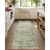 image:image2x3 Washable Small Rug for Entryway Door Mat Indoor Entrance Stain Resistant Non Slip Rubber Backed Low Pile Soft Throw Area Rugs for Bedroom Kitchen Front Door Indoor Entrance Foyer EntryGreen