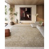 image:image2x3 Washable Small Rug for Entryway Door Mat Indoor Entrance Stain Resistant Non Slip Rubber Backed Low Pile Soft Throw Area Rugs for Bedroom Kitchen Front Door Indoor Entrance Foyer EntryBrown and Beige